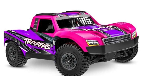 TRX108164-1-PINK MINI-Slash BL-2S 4x4 pink 1/16 Short Course RTR